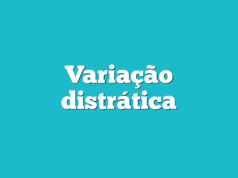 Variação distrática Variação distrática